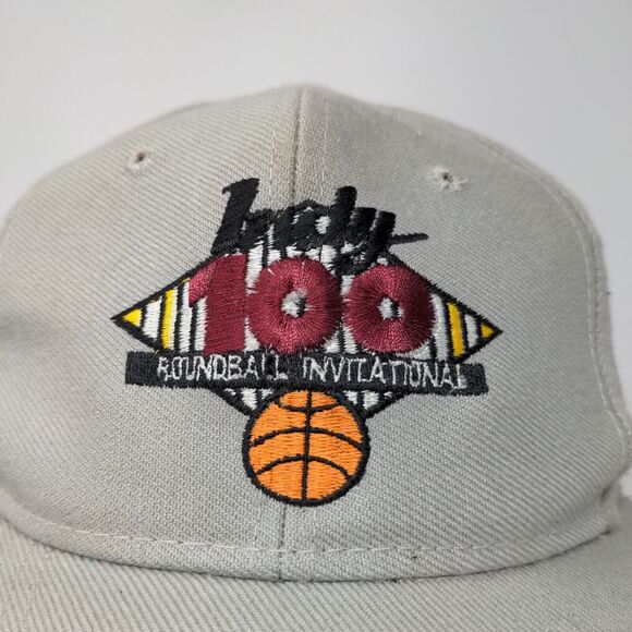 Universal Men's Baly 100 Roundball Invitational Snapback Hat Gray OSFA - Picture 4 of 11
